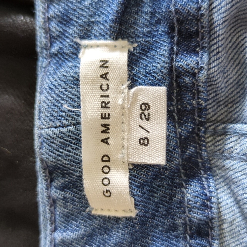 Good American High Rise, Good Classic, Blue Denim, size 29. - Picture 6 of 14